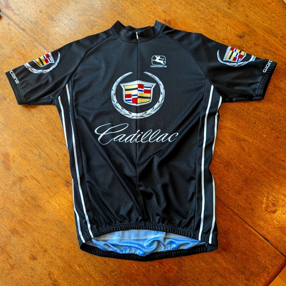 Giordana "Cadillac" Cycling Jersey, Size Medium, Excellent Condition